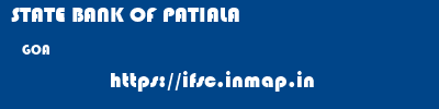 STATE BANK OF PATIALA  GOA     ifsc code